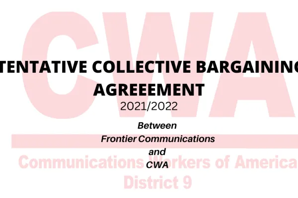 Tentative collective bargaining agreement