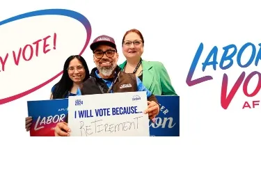 Vote Worker-Friendly Election Ballot
