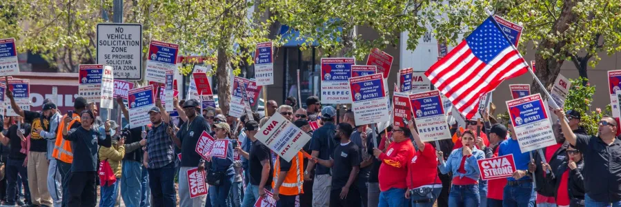 CWA members rally for fairness on the job