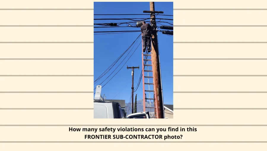 Frontier contractor safety violations