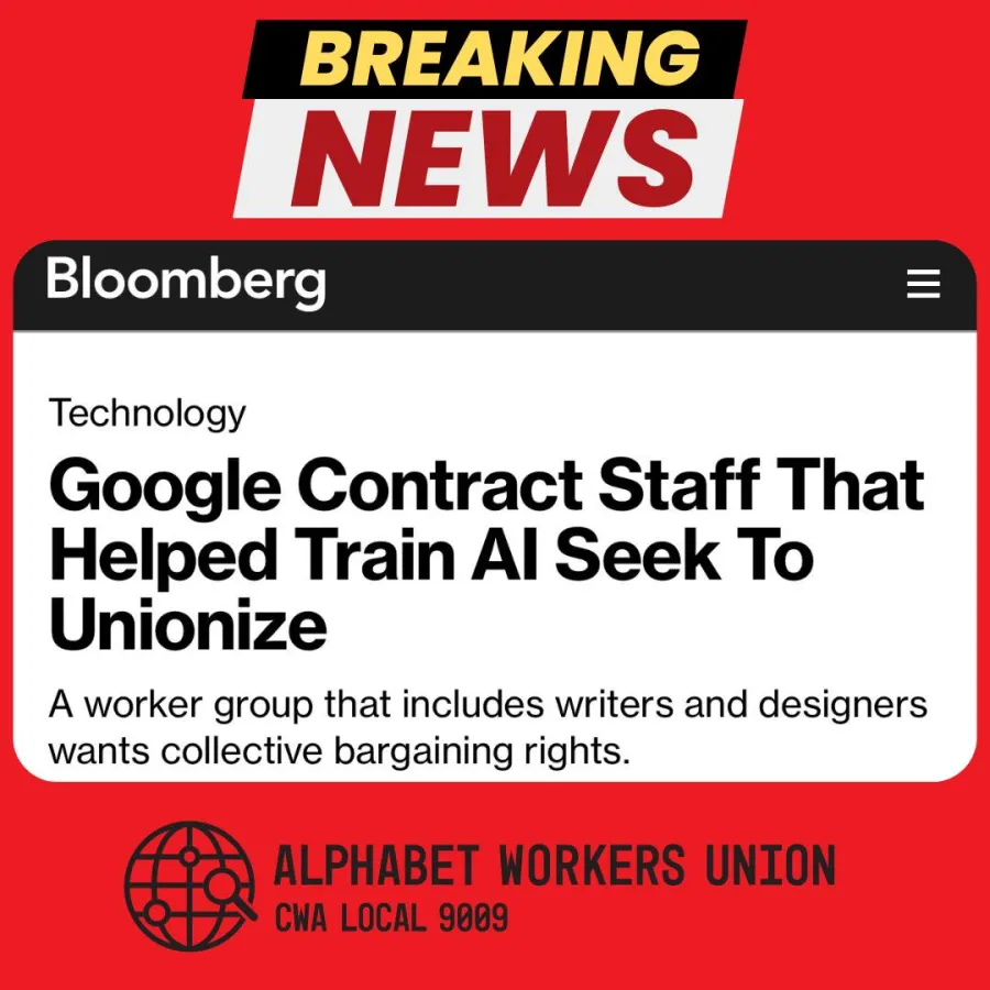 Alphabet Workers union