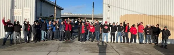 CWA Local 9410 Stands in Solidarity