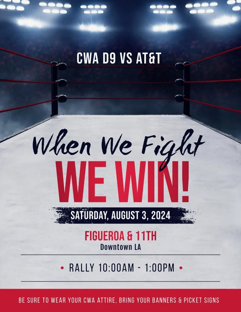 When We Fight We Win - Rally in LA August 3, 2024