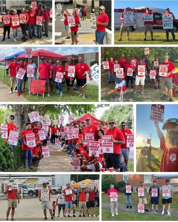 Southeast ATT workers on Strike