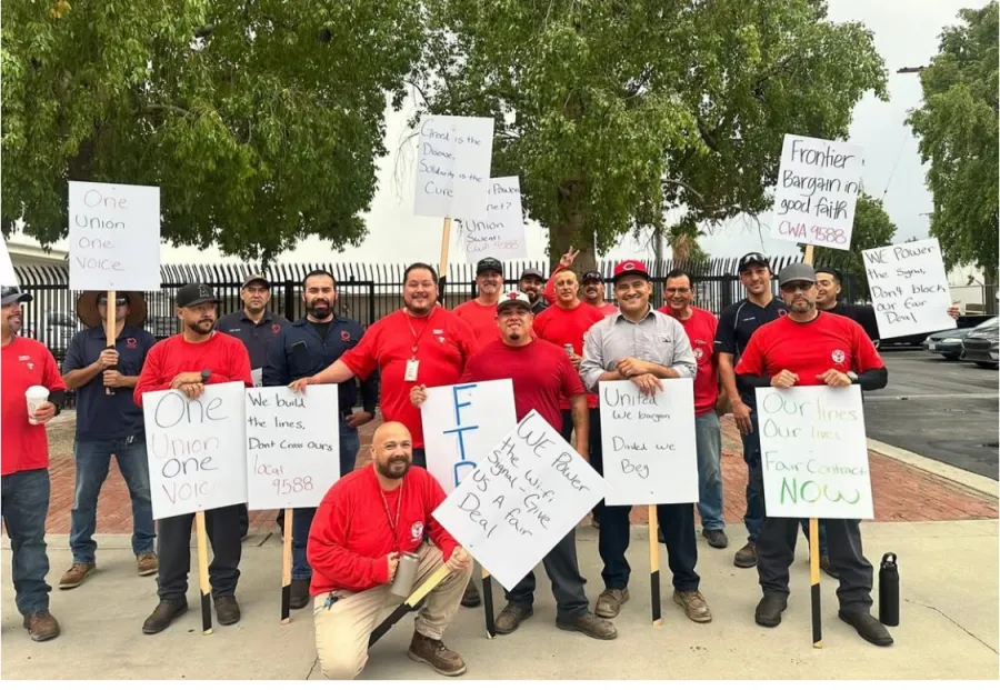 Frontier members mobilizing