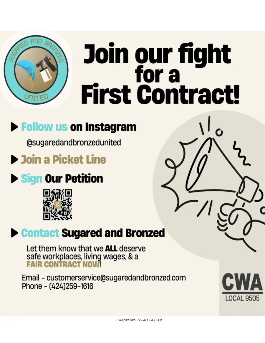 SB support flyer