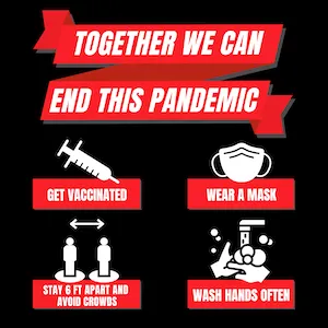 Together we can end this pandemic