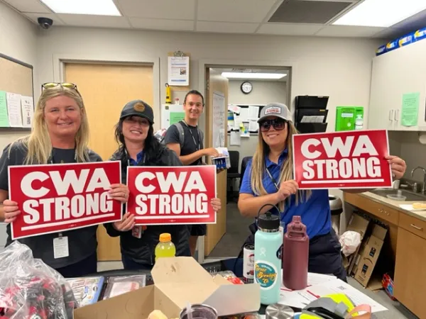 9423 Members at Piedmont show Bargaining Support