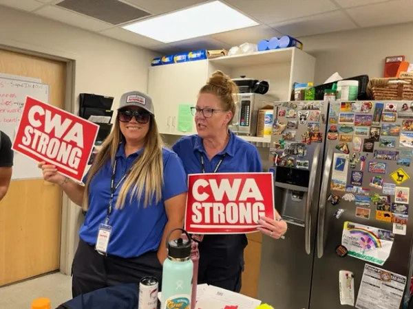 9423 Members at Piedmont show Bargaining Support