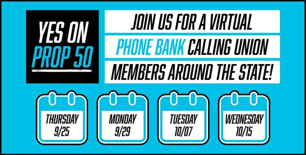 Phone bank Yes on 50